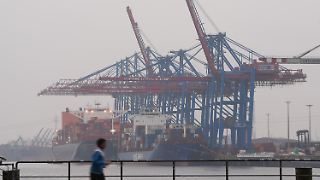 Verdi-Warnstreik: Keine Container-Riesen auf der Elbe in Hamburg