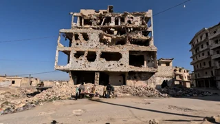 Syrische Flüchtlinge kehren in zerbombte Quartiere zurück