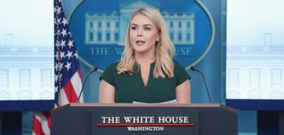 „Franzosen sprechen nur dank der USA jetzt nicht Deutsch“, sagt die Trump-Sprecherin