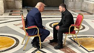 Selenskyj schwärmt über Treffen mit Trump in Rom