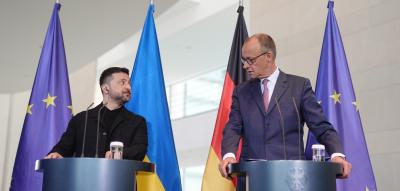 Bundesregierung sagt Selenskyj Militärhilfe von fünf Milliarden Euro zu – Kreml reagiert wütend