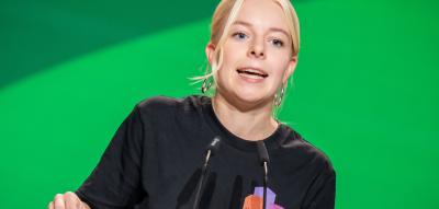 „Wie auf Jette Nietzard draufgehauen wird, das geht zu weit“, sagt ein grüner Bundespolizist