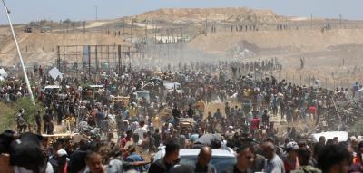 „Horden hungriger Menschen – Die undurchsichtige Organisation der Gaza-Hilfe