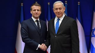 Macron droht Israel im Gazastreit Sanktionen an