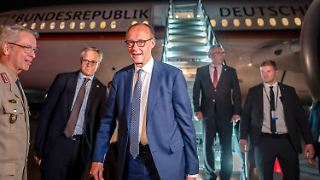 Merz trifft zu Kurzbesuch in Washington ein
