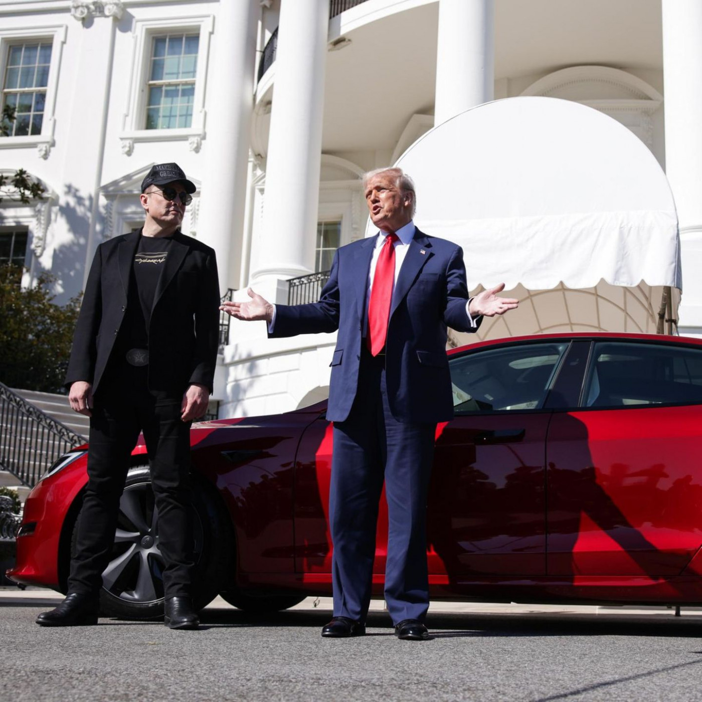 Tesla kommt im Streit zwischen Trump und Musk unter die Räder