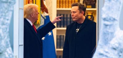 „Oh, es ist okay“, sagt Trump zu seinem Streit mit Musk