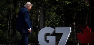 Donald Trump verlässt Gipfel wegen Nahost-Krieg vorzeitig