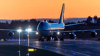 Trumps "Weltuntergangs"-Flugzeug nahe Washington gelandet