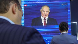 Putin überrascht bei seiner St. Petersburg-Rede