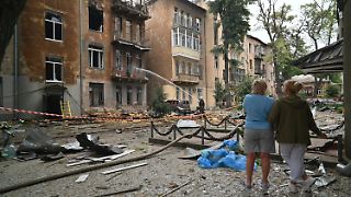 Russische Kampfdrohnen greifen Odessa an