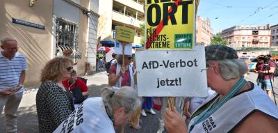 Bundesregierung reagiert zurückhaltend auf SPD-Beschluss zu AfD-Verbotsverfahren