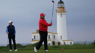In Schottland formiert sich Widerstand gegen Trump-Besuch