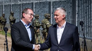Dobrindt verlangt EU-Geld für Polens Grenzzaun zu Belarus