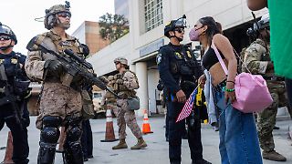 US-Soldaten ziehen nach Protesten aus Los Angeles ab
