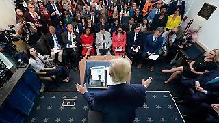 US-Gericht bestätigt Trumps Nachrichtenagentur-Bann