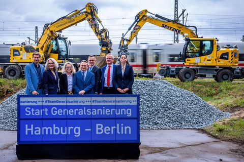 Größtes Bahn-Sanierungsprojekt in Deutschland gestartet