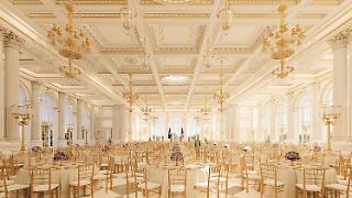Weißes Haus plant goldenen Ballsaal für Trump