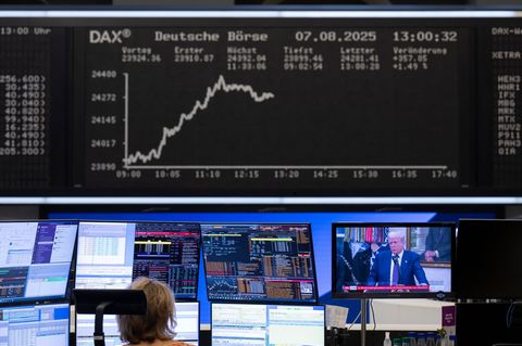 Viele Dax-Konzerne trotz Zollbelastung mit guten Ergebnissen
