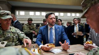 US-Vize Vance wird in Washington ausgebuht