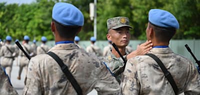 China zeigt sich bereit, Truppen in die Ukraine zu schicken
