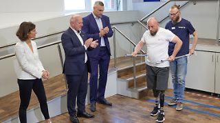 Neues Prothesenzentrum mithilfe Berlins in Kiew eröffnet
