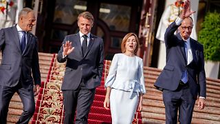 Merz, Macron und Tusk wollen Moldau auf dem Weg in die EU helfen