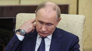Merz nennt Putin "vielleicht schwersten Kriegsverbrecher unserer Zeit"