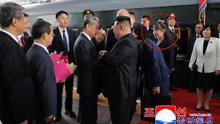 Kim Jong Uns Tochter erstmals auf Auslandsreise