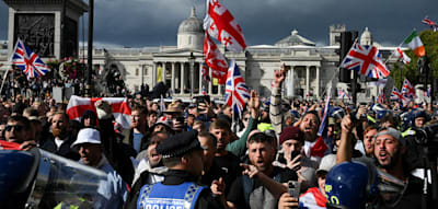 „Gewalt, Angst und Spaltung“ – Keir Starmer reagiert auf Großdemonstration in London