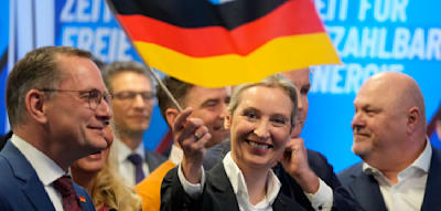 Sprung auf Rekordwert – AfD zieht in YouGov-Umfrage erstmals an der Union vorbei