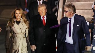 "Monarchie-Fan" Trump in Großbritannien angekommen