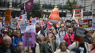 Tausende demonstrieren in London gegen Trump