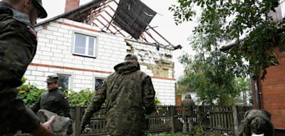Schaden an Haus in Polen stammt wohl von Rakete – Vorfall löst heftigen Streit aus