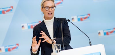 AfD setzt sich in Umfrage von Union ab – Weidel steigt im Politikerranking, Merz rutscht ab