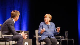 Merkel ist erleichtert wegen Merz