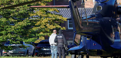 Polizei bringt mutmaßliche Hamas-Terroristen nach Karlsruhe