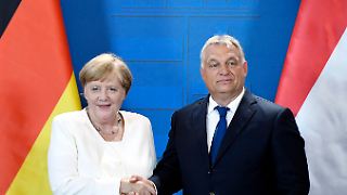 Merkel besucht Orban