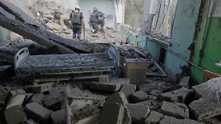 Drohne trifft Kindergarten in Charkiw und tötet einen Menschen