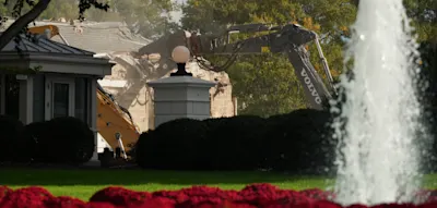 Trump lässt nun doch fast den gesamten Ostflügel des Weißen Hauses abreißen