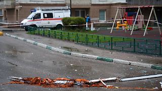 Ukrainische Drohne trifft Wohnhaus nahe Moskau