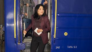 Katherina Reiche überraschend in die Ukraine gereist