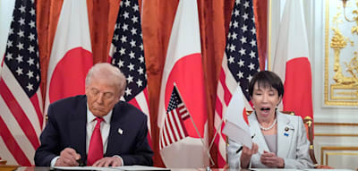 Donald Trump und die Patriotin von Tokio