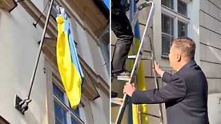 Tschechischer Parlamentspräsident entfernt Ukraine-Flagge