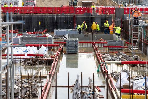 Kräftiges Auftragsplus für Bauhauptgewerbe