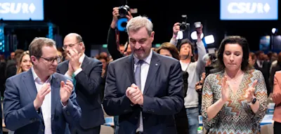 Söder mit 83,6 Prozent erneut als CSU-Chef wiedergewählt