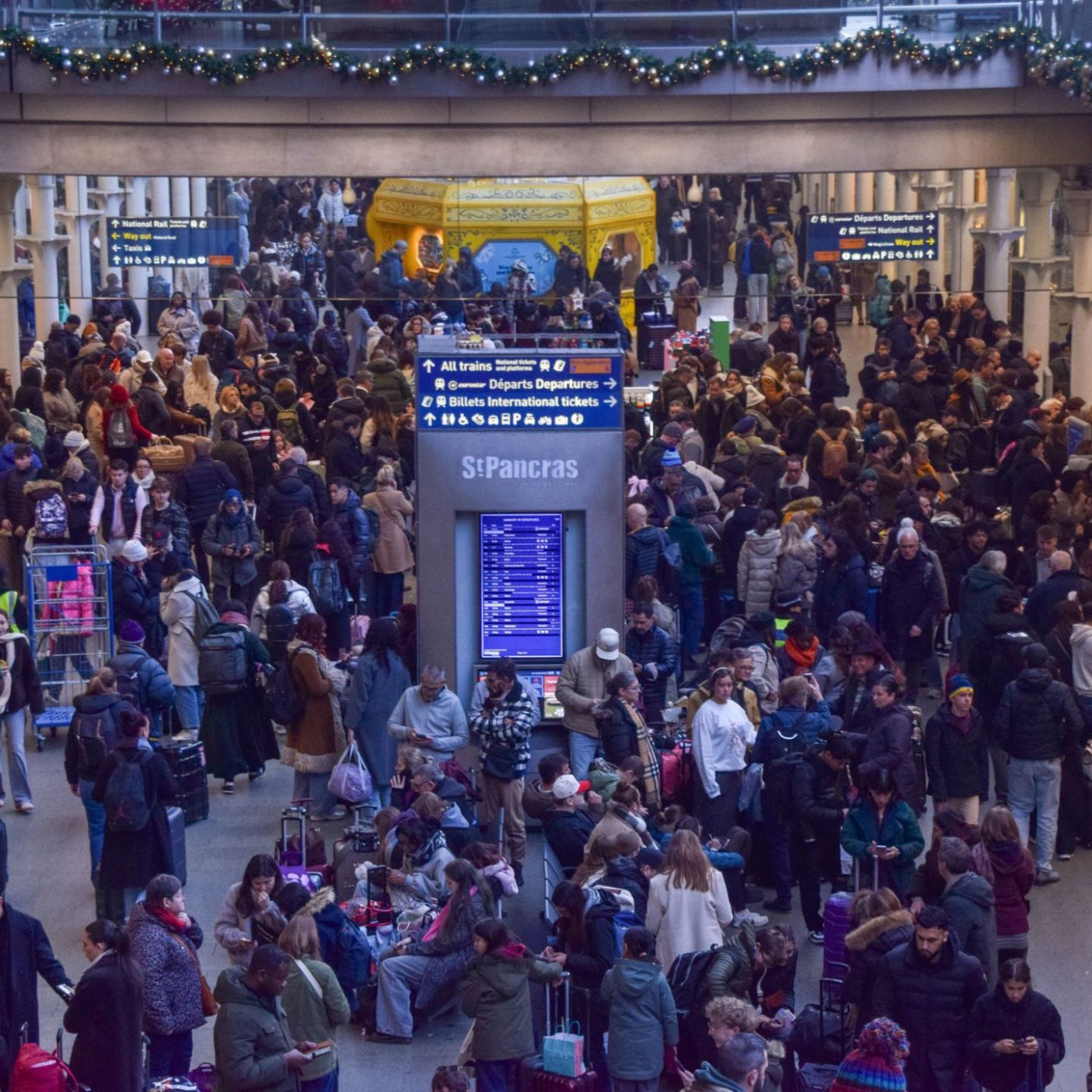 Chaos vor Silvester: Zugverkehr durch Eurotunnel gest&ouml;rt