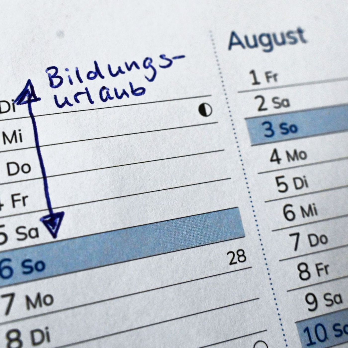 Nur wenige Arbeitnehmer nutzen Bildungsurlaub