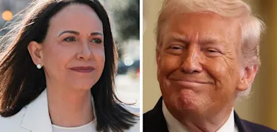 Machado hat Trump ihre Friedensnobelpreis-Medaille  &uuml;berreicht