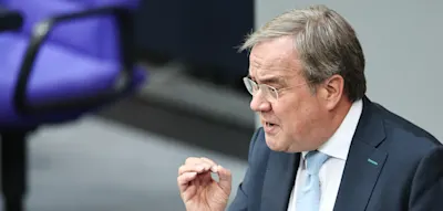 Laschet verteidigt Berlin-Besuch von Syriens &Uuml;bergangspr&auml;sident